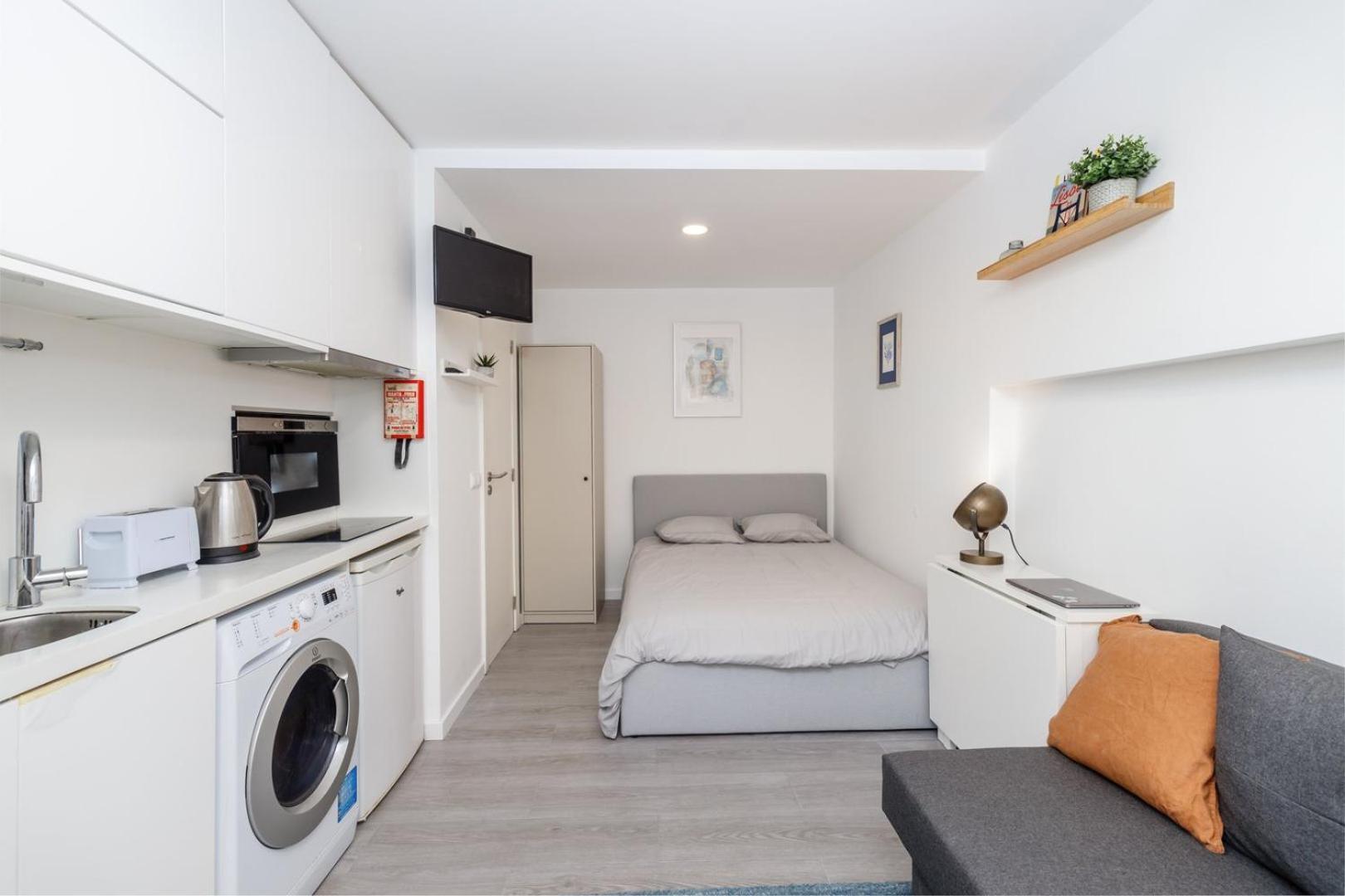Guestready - Minimalist Studio In Downtown Lisbon Lägenhet Exteriör bild