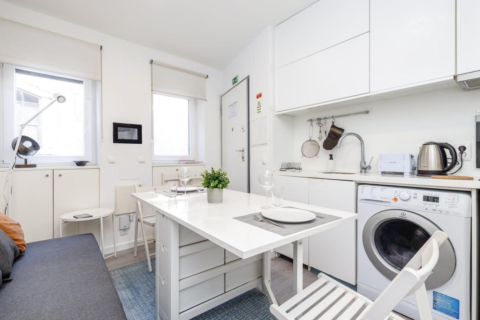 Guestready - Minimalist Studio In Downtown Lisbon Lägenhet Exteriör bild