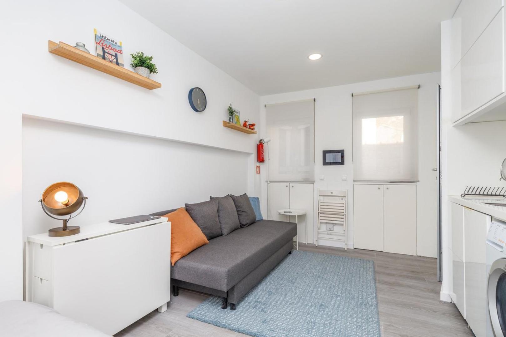 Guestready - Minimalist Studio In Downtown Lisbon Lägenhet Exteriör bild